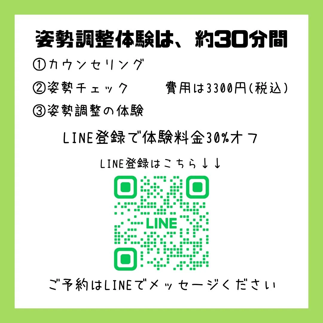 「姿勢を良くする3つのステップ」