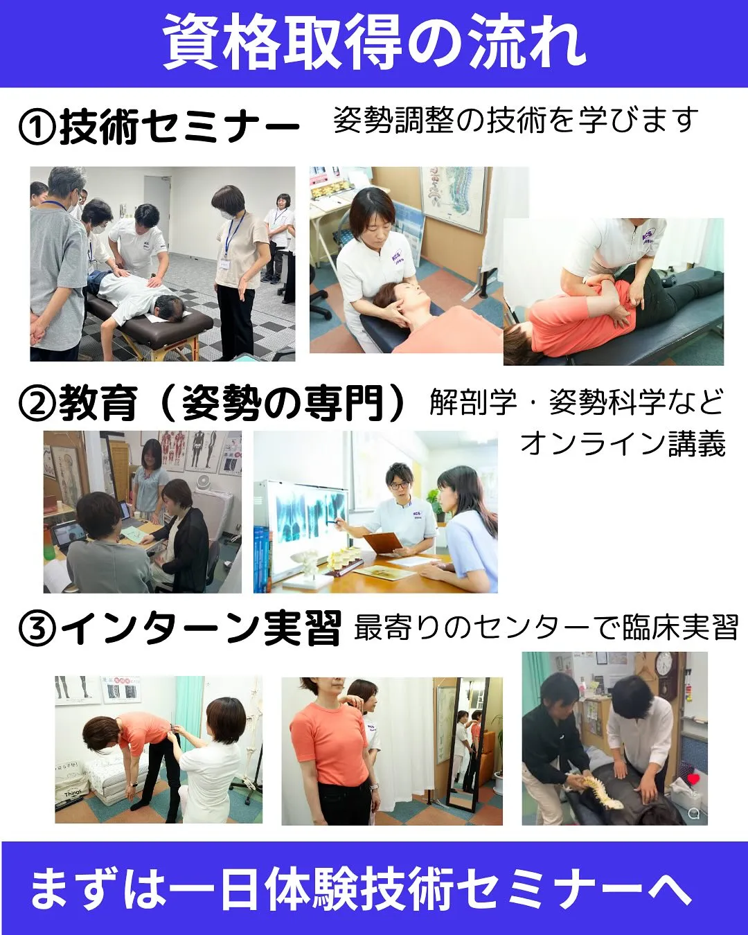 姿勢セラピスト目指しませんか?